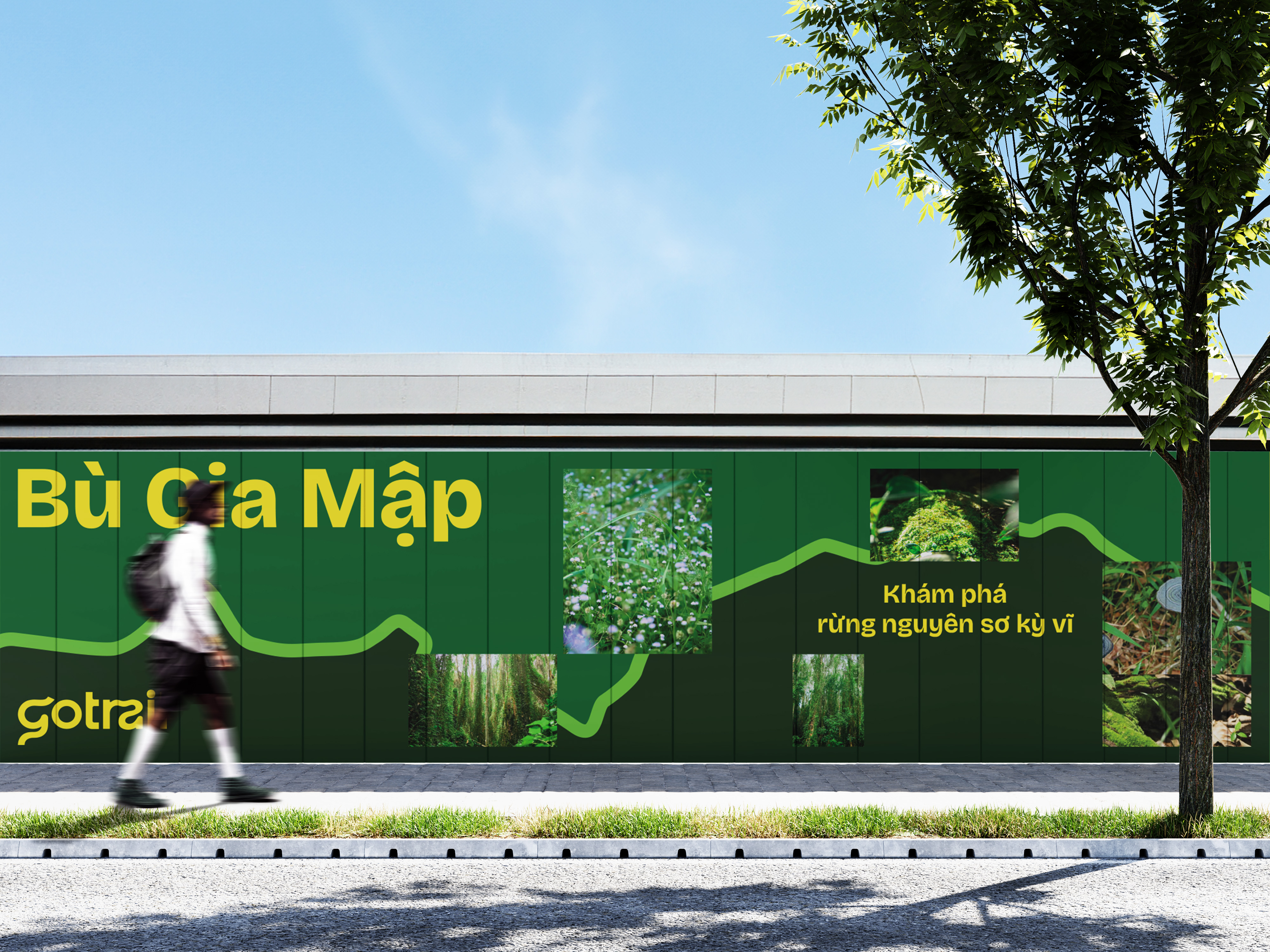 Gotrail Wall Ad